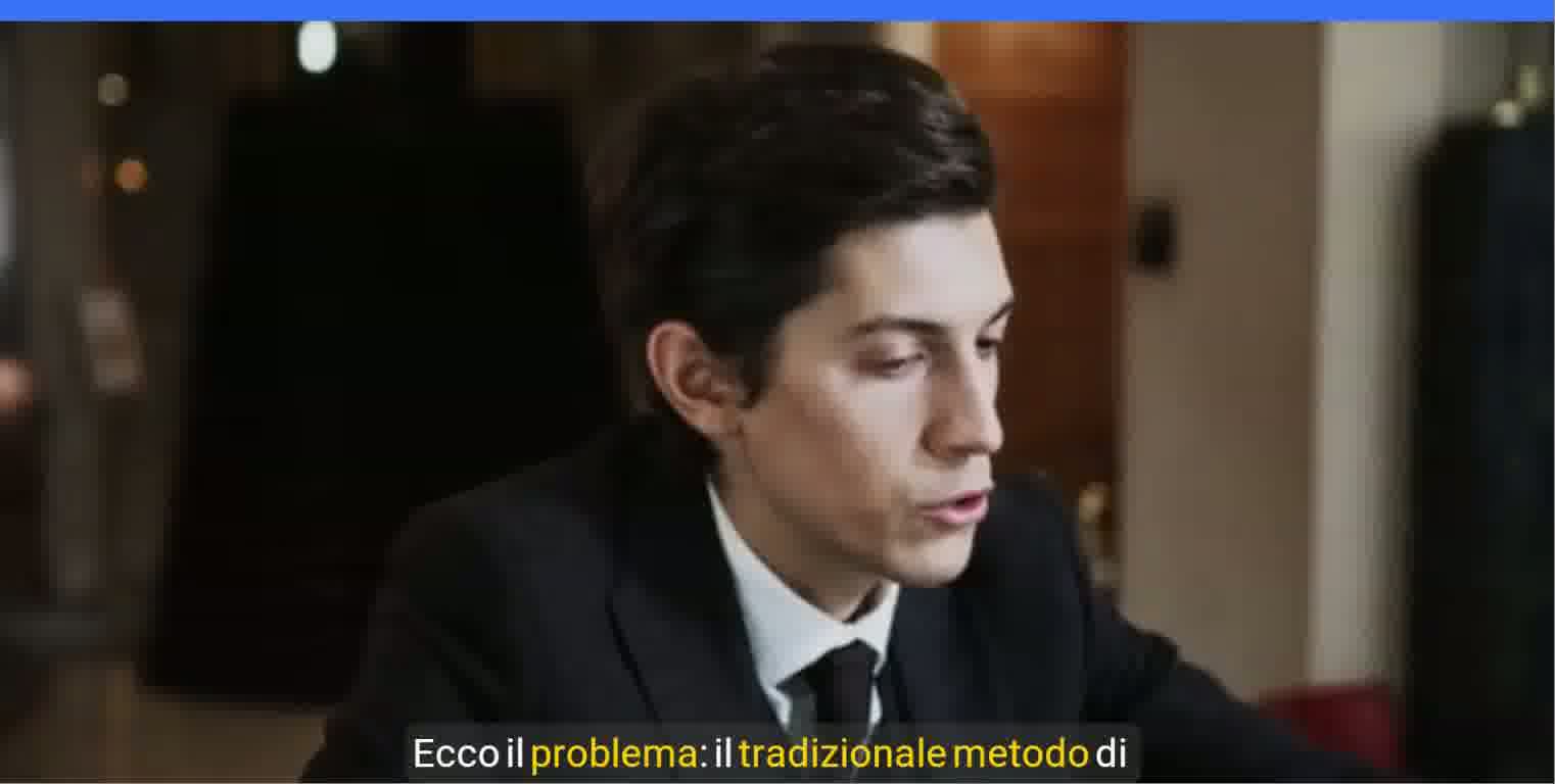Il metodo tradizionale rallenta tutti